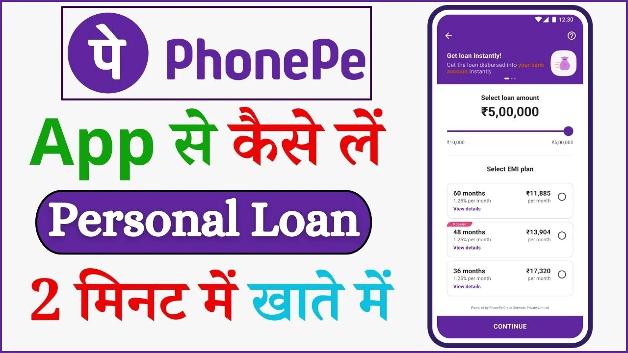 Phone Pay Personal Loan Apply